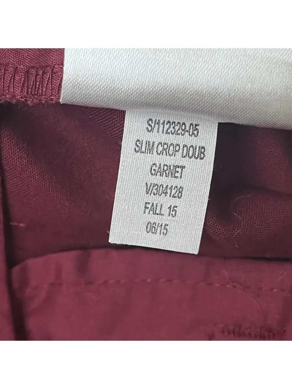 Gap Y2K Low Rise Plum Purple Slim Crop Chino Pants Women’s 0R Office Siren 2000s